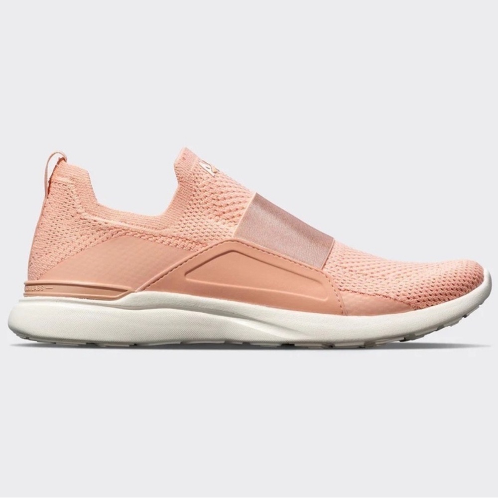 APL Men's Techloom Bliss Running Shoe Lightweight Sneaker Blush Ivory, 10.5, NWB